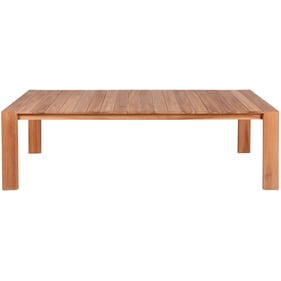 Meridian Furniture Tulum Natural Outdoor Patio Dining Table