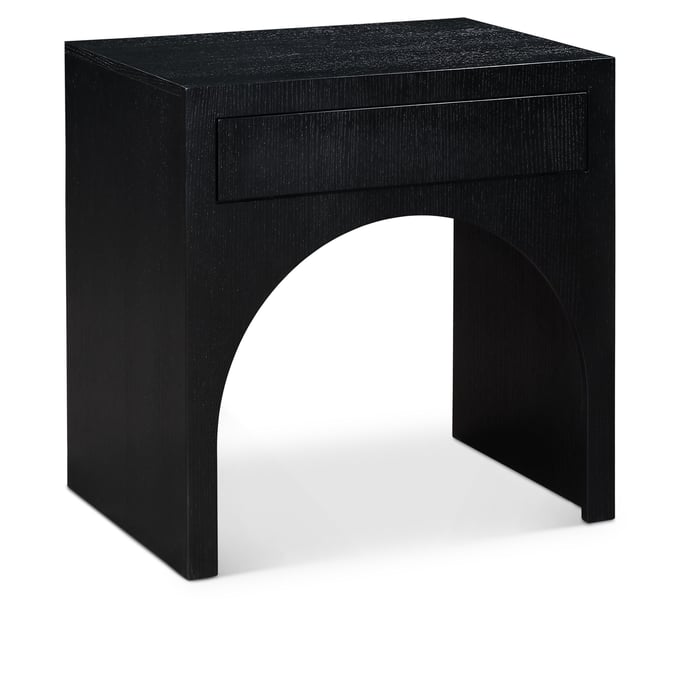 Meridian Furniture August Black Night Stand MRD-388BLACK-NS