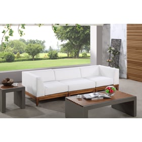 Meridian Furniture Rio Off White Fabric Outdoor Modular Sofa