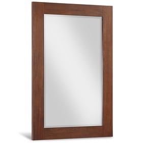 Meridian Furniture Monad Walnut 24 Inch Mirror