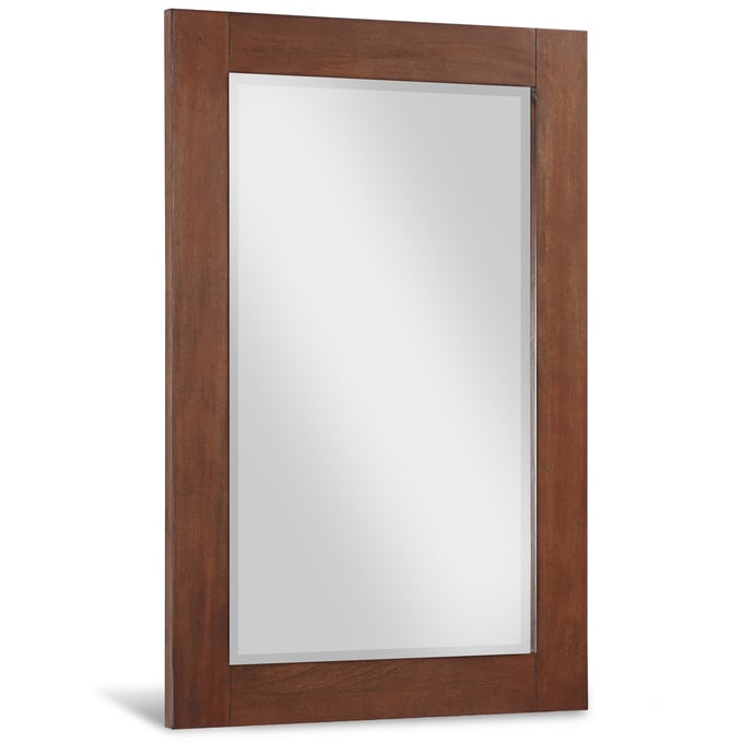 Meridian Furniture Monad Walnut 24 Inch Mirror MRD-400WALNUT-24M