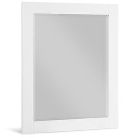 Meridian Furniture Monad White 30 Inch Mirror