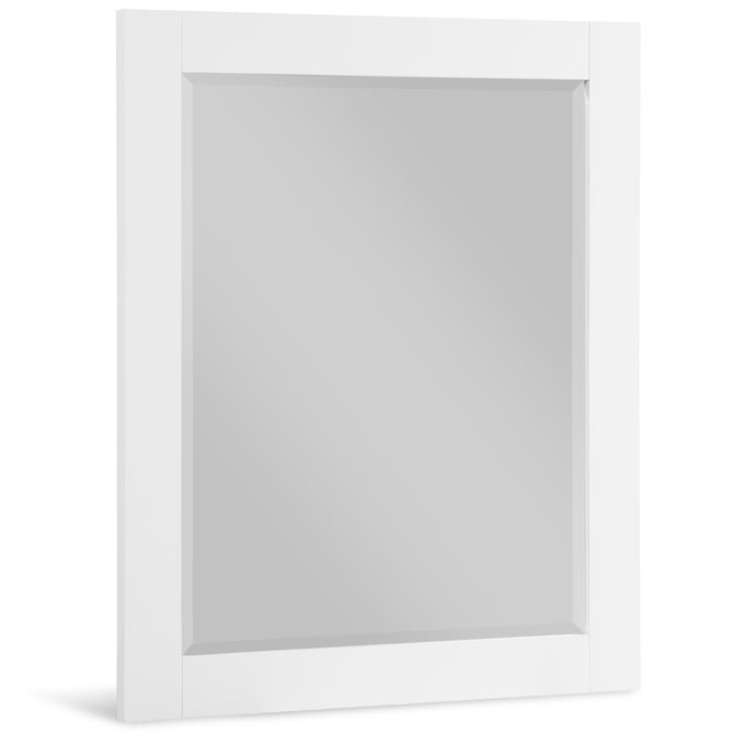 Meridian Furniture Monad White 30 Inch Mirror MRD-400WHITE-30M