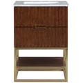 Monad Walnut Bathroom Vanity