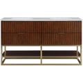 Monad Walnut Bathroom Vanity