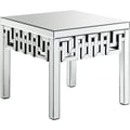 Aria Mirrored End Table