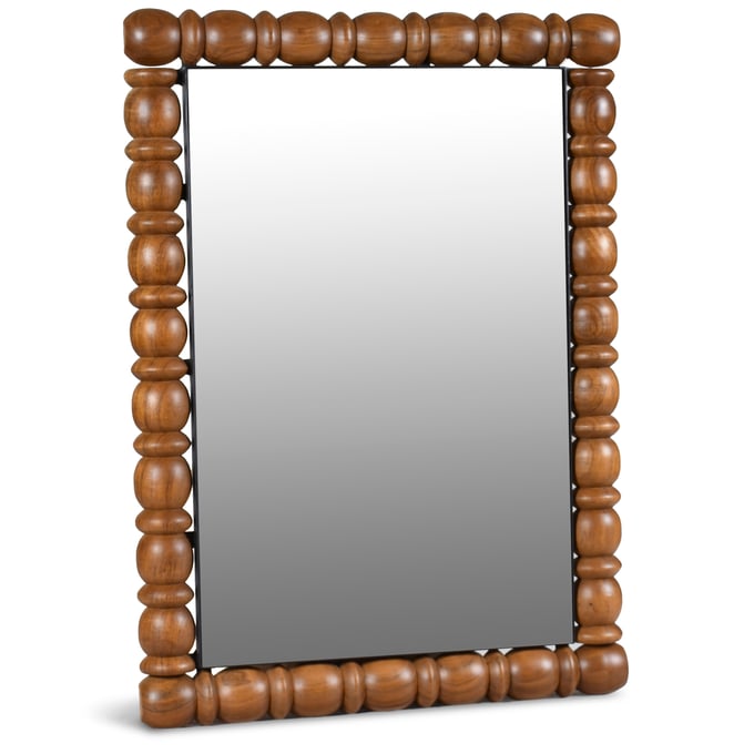 Meridian Furniture Aubrey Brown Mirror MRD-437BROWN-36M