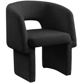 Meridian Furniture Emmet Black Boucle Fabric Dining Chair