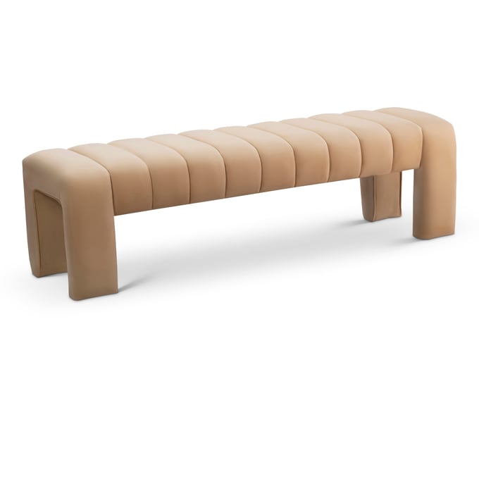 Meridian Furniture Andaz Camel Bench MRD-443CAMEL