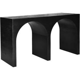 Meridian Furniture June Black Oak Console Table