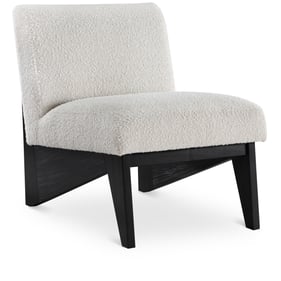 Meridian Furniture Chapman Black Cream Accent Chair