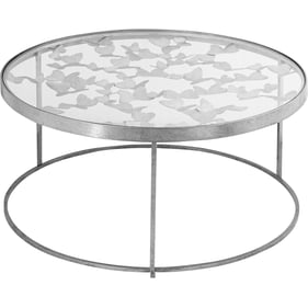 Meridian Furniture Butterfly Silver Coffee Table