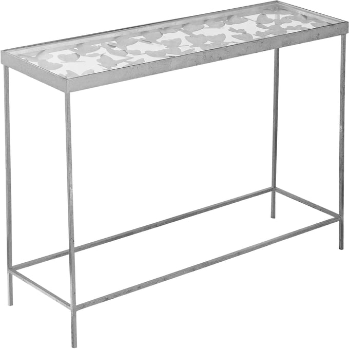 Meridian Furniture Butterfly Silver Console Table MRD-471-T