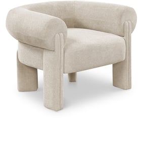 Meridian Furniture Stefano Beige Fabric Accent Chair