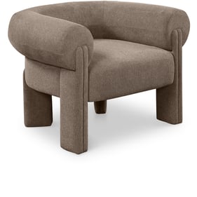 Meridian Furniture Stefano Brown Fabric Accent Chair