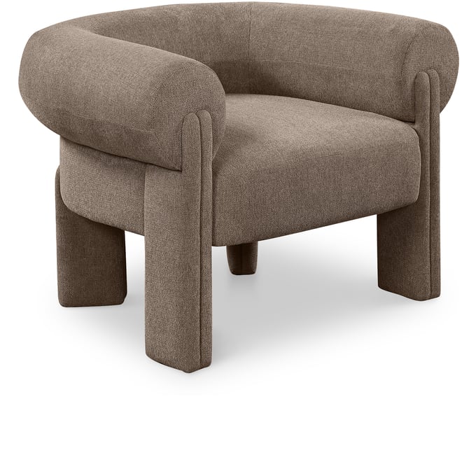 Meridian Furniture Stefano Brown Fabric Accent Chair MRD-482BROWN