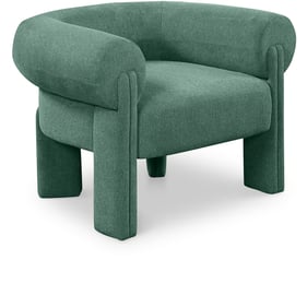 Meridian Furniture Stefano Green Fabric Accent Chair