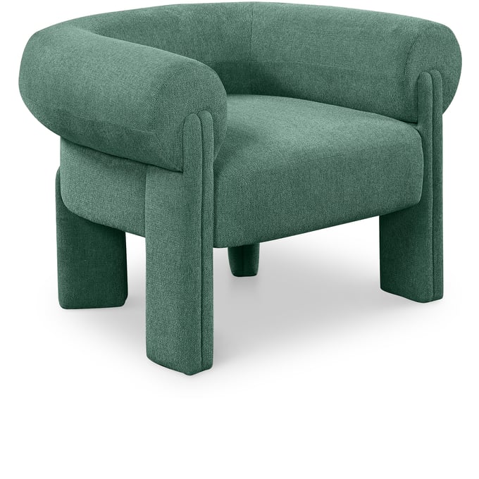 Meridian Furniture Stefano Green Fabric Accent Chair MRD-482GREEN