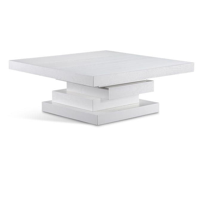 Meridian Furniture Westmount Off White Coffee Table MRD-499WHITE-CT