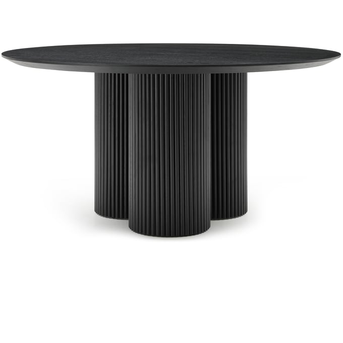 Meridian Furniture Simba Black 60 Inch Dining Table MRD-518BLACK-T