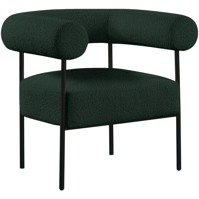 Meridian Furniture Blake Green Fabric Accent Chair MRD-527GREEN