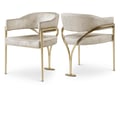 Madelyn Stone Velvet Dining Chair