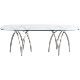 Meridian Furniture Madelyn Silver Dining Table