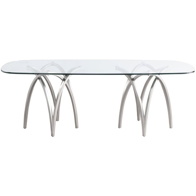 Meridian Furniture Madelyn Silver Dining Table MRD-554-T