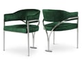 Madelyn Green Velvet Dining Chair