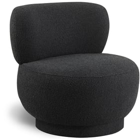 Meridian Furniture Calais Black Fabric Accent Chair