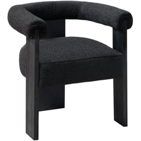 Meridian Furniture Barrel Black Dining Chair