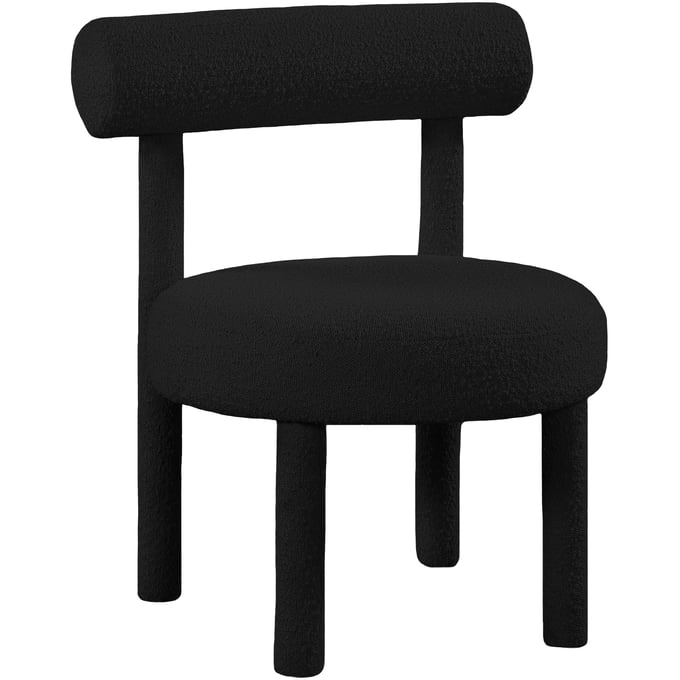 Meridian Furniture Parlor Black Fabric Accent Chair MRD-574BLACK