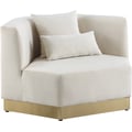 Marquis Cream Velvet Chair