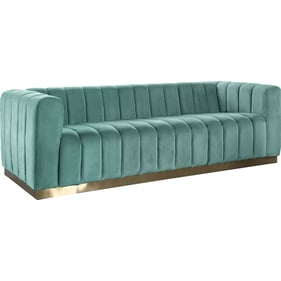 Meridian Furniture Marlon Mint Velvet Sofa