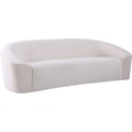 Riley Cream Velvet Sofa