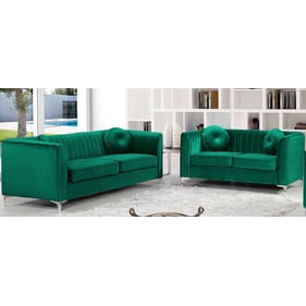 Meridian Furniture Isabelle Green 2pc Living Room Set