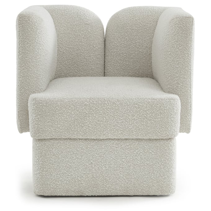 Meridian Furniture Marcel Cream Fabric Chair MRD-616CREAM-C