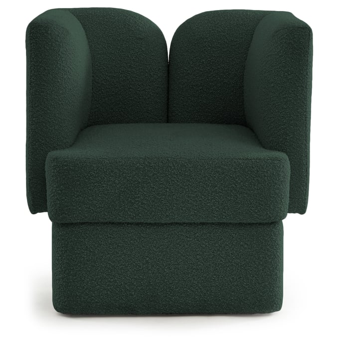 Meridian Furniture Marcel Green Fabric Chair MRD-616GREEN-C