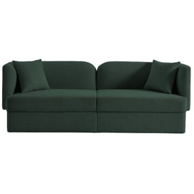 Meridian Furniture Marcel Green Fabric Sofa