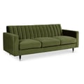 Lola Olive Velvet Sofa