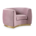 Julian Pink Velvet Chair