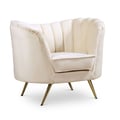 Woodburn Cream Velvet Chair