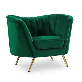 Meridian Furniture Margo Green Velvet Chair