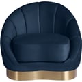 Shelly Navy Velvet Chair