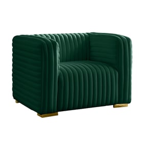 Meridian Furniture Ravish Green Velvet Chair