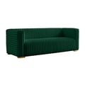 Ravish Green Velvet Sofa