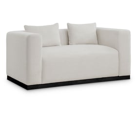 Meridian Furniture Alfie Beige Fabic Loveseat