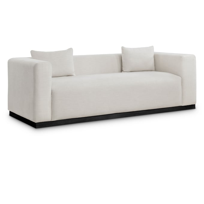 Meridian Furniture Alfie Beige Fabic Sofa MRD-642BEIGE-S