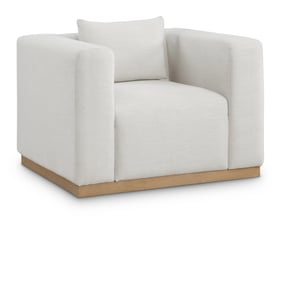 Meridian Furniture Alfie Cream Fabic Chair