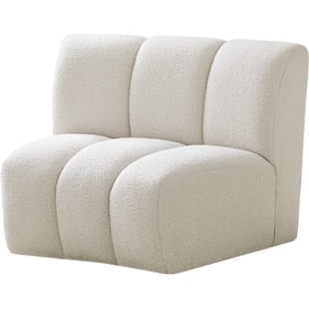 Meridian Furniture Infinity Cream Fabric Modular Chair